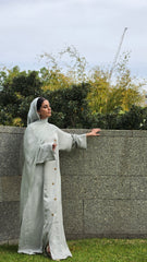 Mint Luxe Abaya