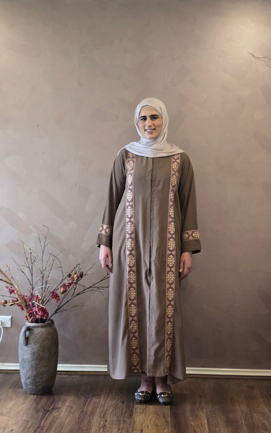 Oak Dreams Embroidered Abaya