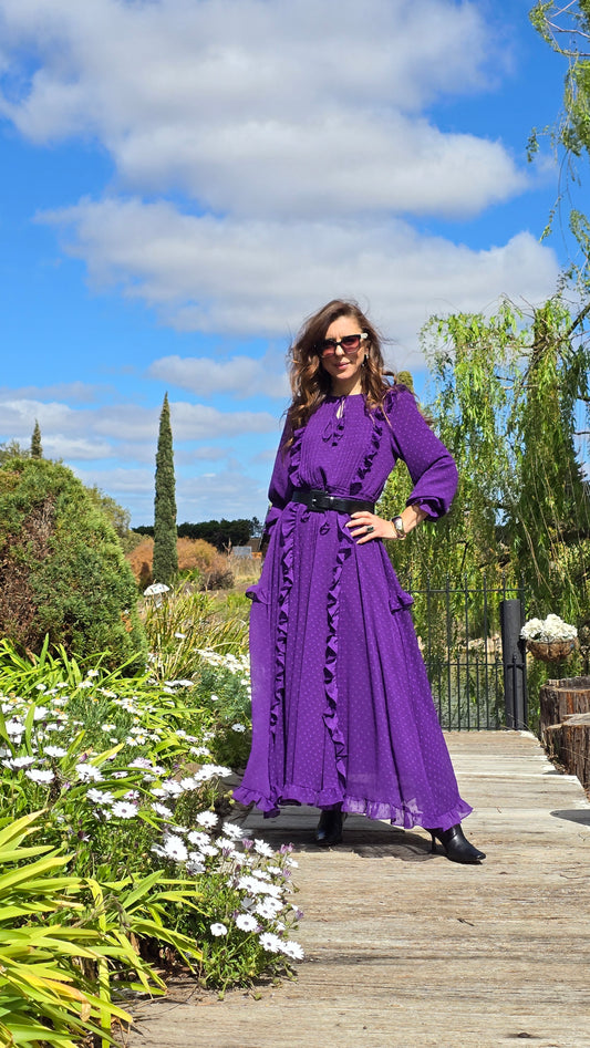 Purple Haze Maxi Dress