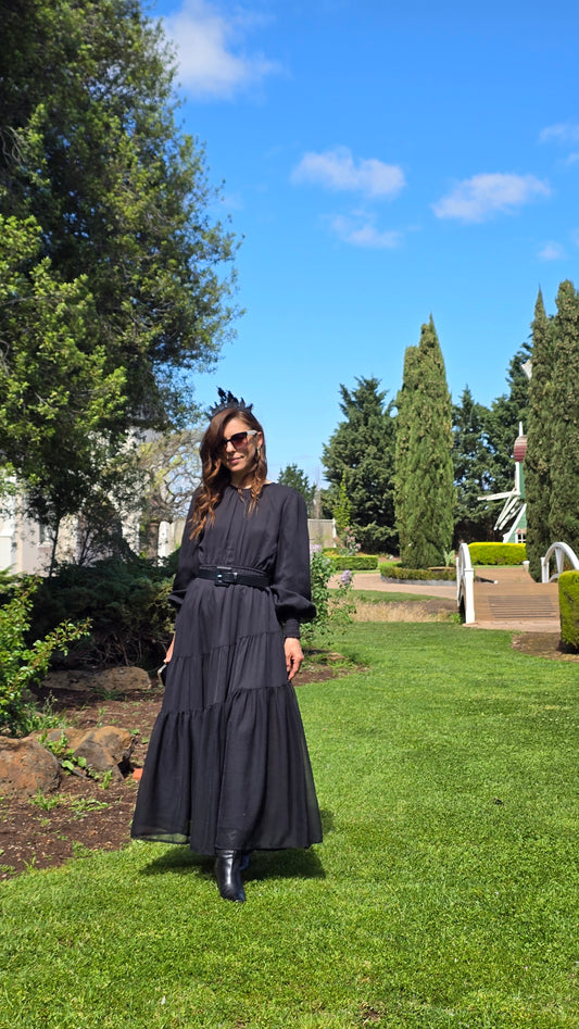 Black Tiered Maxi - Classic Edition