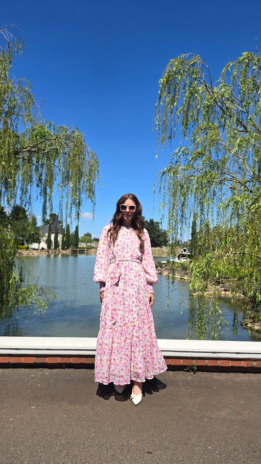 Petal Reverie Maxi Dress
