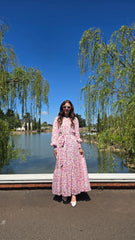 Petal Reverie Maxi Dress