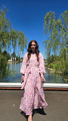Petal Reverie Maxi Dress