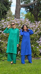 Blue Voltage Co-ord Set