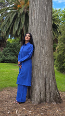 Blue Voltage Co-ord Set