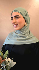 Light Green Modal Hijab