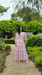 Spring Meadow Tiered Cascade Dress