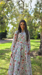 Daydream Floral Lace Tiered Dress