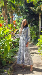 Sage Garden Lace Tiered Dress