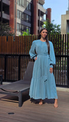 Ocean Blue Tiered Maxi - Classic Edition