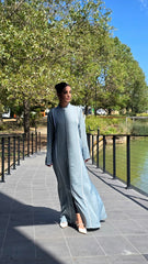 Sea Moss Serenity Abaya