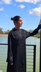 Noir Majesty Couture Abaya