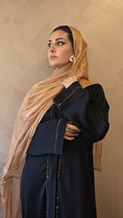 Whisper of Gold Back Abaya