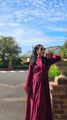Rose Whisper Regency Lace Dress
