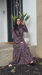 Polka Grace Tiered Dress