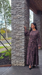 Polka Grace Tiered Dress