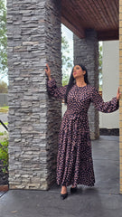 Polka Grace Tiered Dress