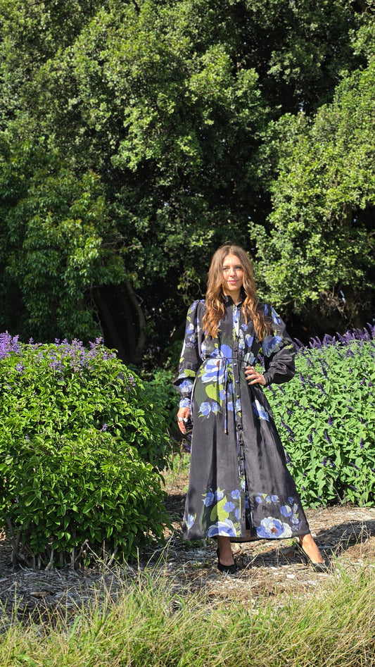 The Noir Botanica Dress