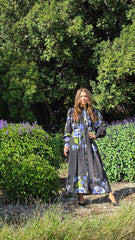 The Noir Botanica Dress