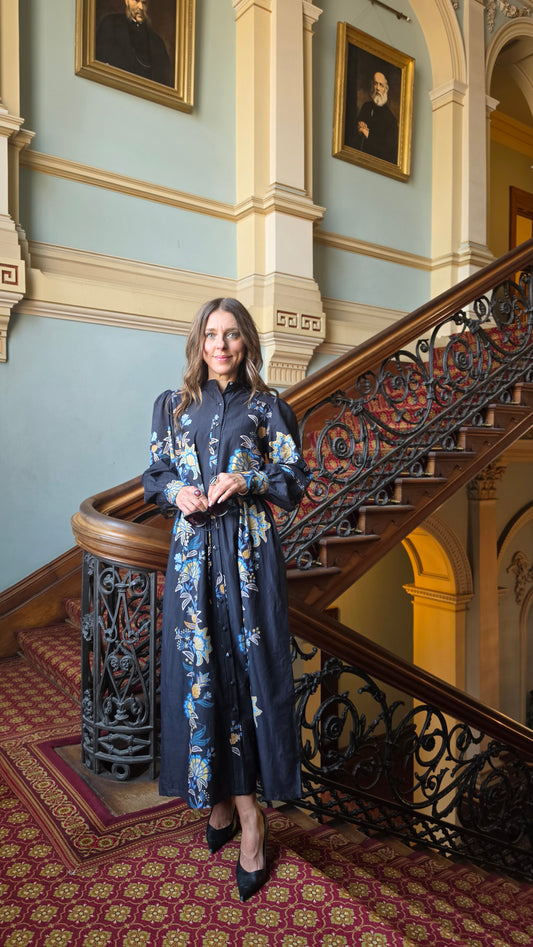 The Celeste Baroque Dress