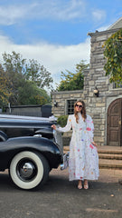 Garden Muse Lace Tiered Dress
