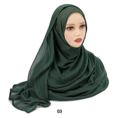 Bottle Green Modal Hijab
