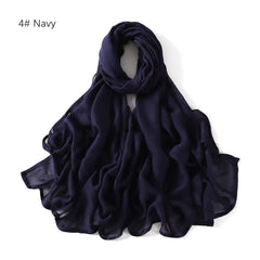 Navy Modal Hijab