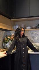 Regal Fold Black Abaya