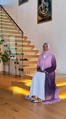 Pink Ombre Sparkle Abaya