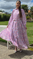 Pink Fusion Shirt Dress