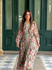 Olive Bloom Dress