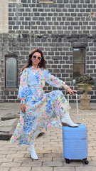 Bluebell Grace Lace Tiered Dress