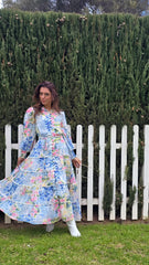 Bluebell Grace Lace Tiered Dress