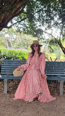 Petal Whisper Maxi Dress
