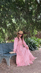 Petal Whisper Maxi Dress