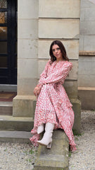 Petal Whisper Maxi Dress