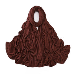 Brown Jersey Hijab