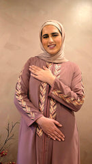 Blush Mirage Abaya