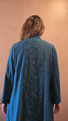 Embroidered Teal Set