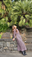 The Houndstooth Line Dress