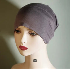 Hijab Undercap Mushroom Grey