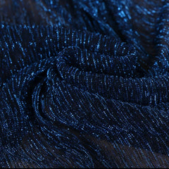 Blue Shimmer Lurex Viscose Hijab