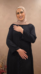 Midnight Grace Formal Abaya