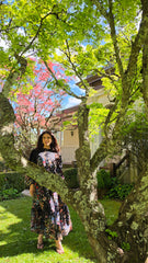 Twilight Blossom Grace Dress