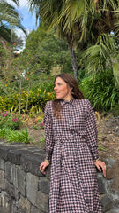 The Houndstooth Line Dress