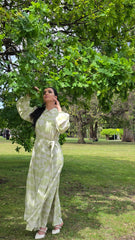 Lime serenity Dress