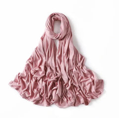 Soft Pink Jersey Hijab