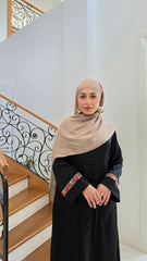 Black Grace Lace Abaya