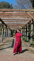 Scarlet Tiered Dress
