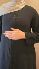 Black Mirage Formal Abaya